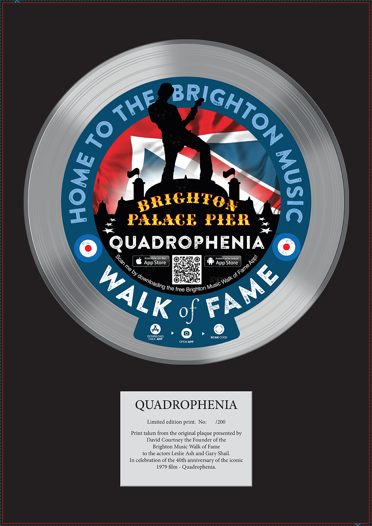 Quadrophenia - Interactive Walk of Fame Limited Edition print