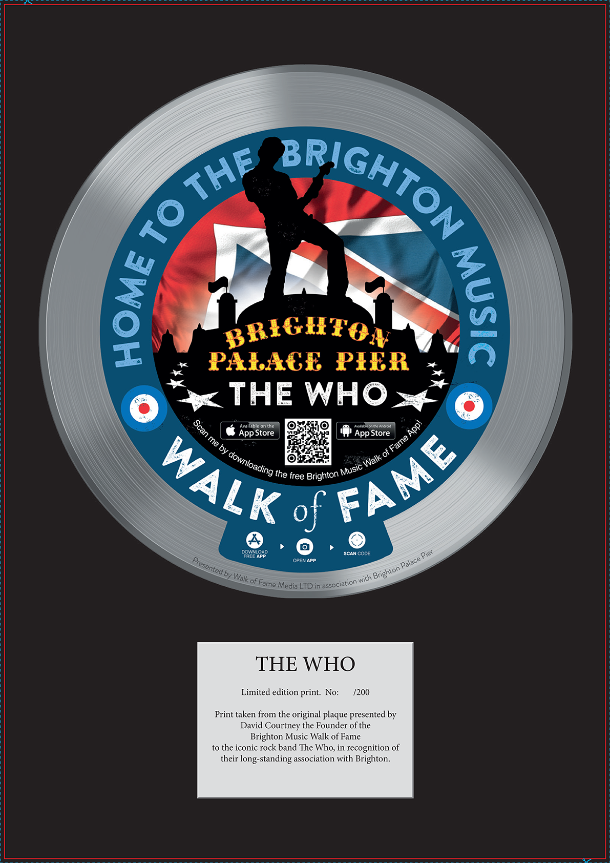 The Who – Interactive Walk of Fame Limited Edition print